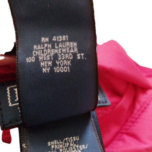 Black and Red Ralph Lauren Polo Kids Reversible Vest, Size XL - Picture 6 of 6